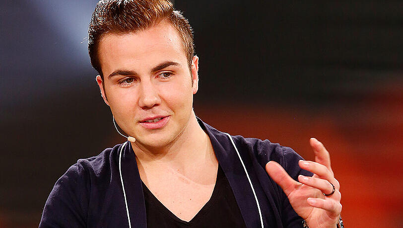 Mario Götze beim Audi Star Talk. Mario Götze beim Audi Star Talk.