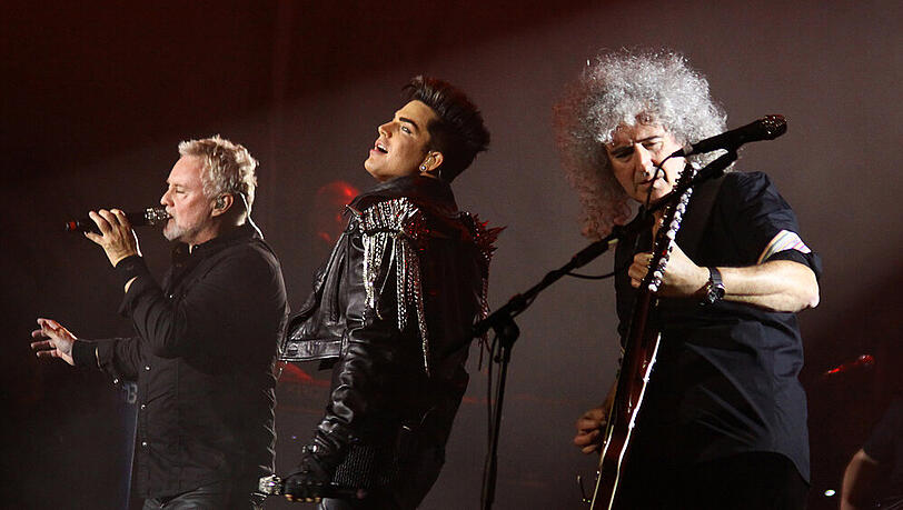 Roger Taylor, Adam Lambert und Brian May mussten ihre anstehende Tour auf 2021 verschieben Roger Taylor, Adam Lambert und Brian May mussten ihre anstehende Tour auf 2021 verschieben