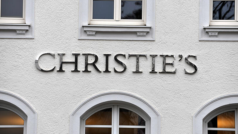 Logo des Auktionshauses Christie's. (Archivbild)