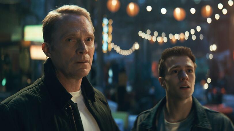 Vision (Paul Bettany) muss langsam in die Vaterrolle reinwachsen, in der ihn sein mutmaßlicher Sohn Tommy (Ruaridh Mollica) gerne sehen würde. Vision (Paul Bettany) muss langsam in die Vaterrolle reinwachsen, in der ihn sein mutmaßlicher Sohn Tommy (Ruaridh Mollica) gerne sehen würde.