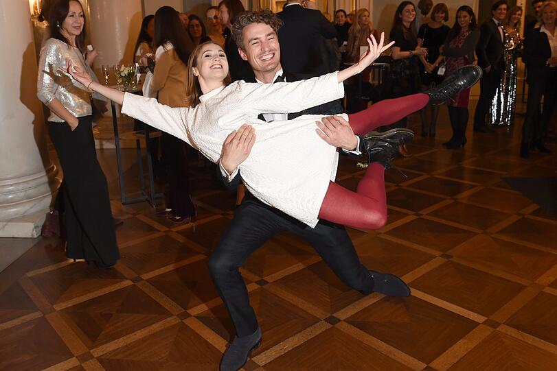 Simon Lohmeyer und Nancy Osbaldeston