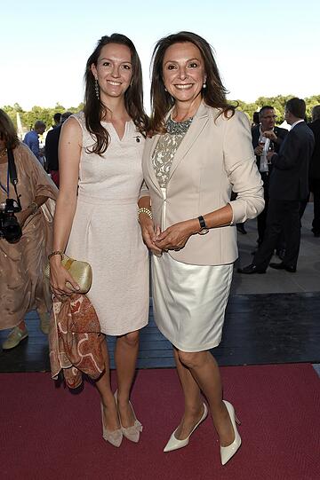 Ursula Uschi Dämmrich - Freifrau von Luttitz und Tochter Stephanie