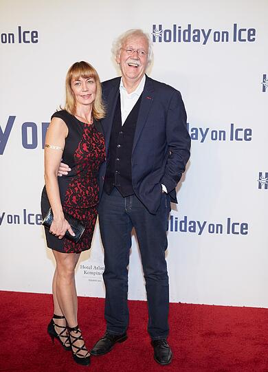 Schauspieler und Moderator Carlo von Tiedemann und Ehefrau Julia.