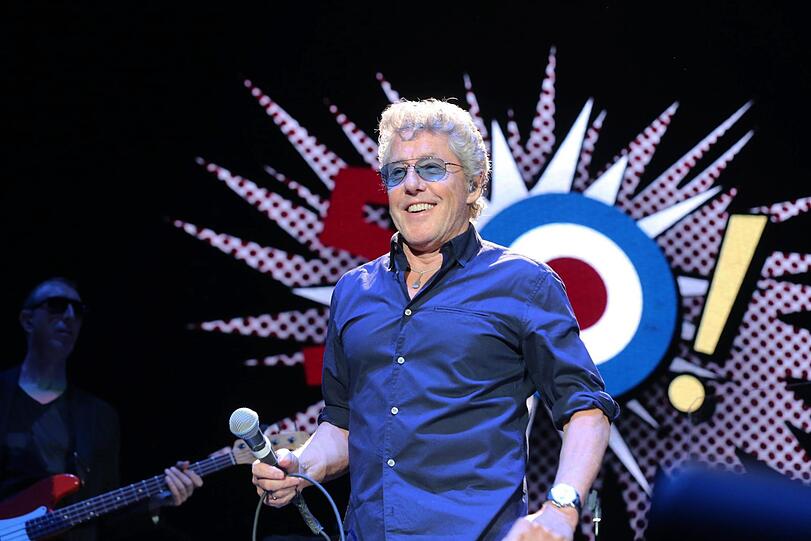 Erstaunlich rüstiger Rocker: &bdquo;The Who&ldquo;-Sänger Roger Daltrey, hier bei einem Konzert 2016 in Bologna.