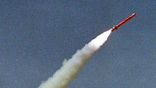 Abschuss einer Rakete Abschuss einer Rakete