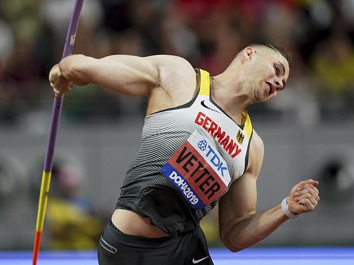 Für Johannes Vetter hat es nur zu WM-Bronze gereicht.