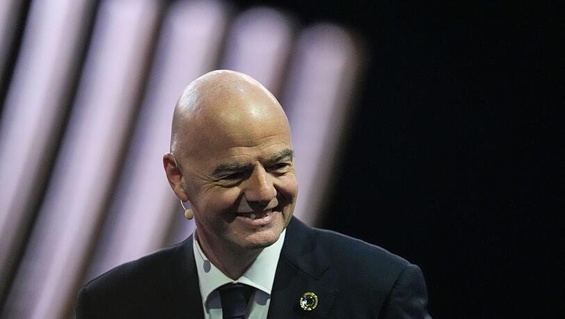FIFA-Präsident Gianni Infantino ist sich bei Saudi-Arabien sicher.