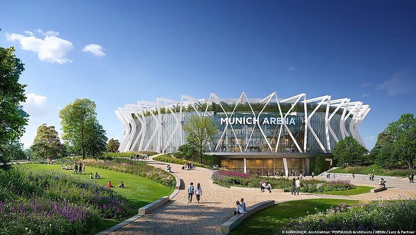Mit "Live Nation" ist ein großer Partner ins Projekt "Munich Arena" eingestiegen. Mit "Live Nation" ist ein großer Partner ins Projekt "Munich Arena" eingestiegen.