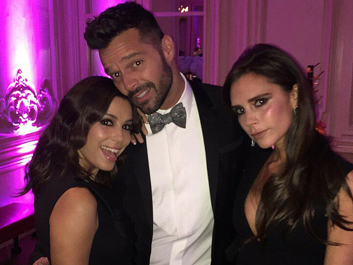 Eva Longoria, Ricky Martin und Victoria Beckham haben ein Herz für Kinder