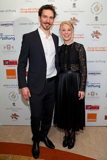 Seit Sommer 2013 ein Paar: Gössner und Skistar Felix Neureuther.