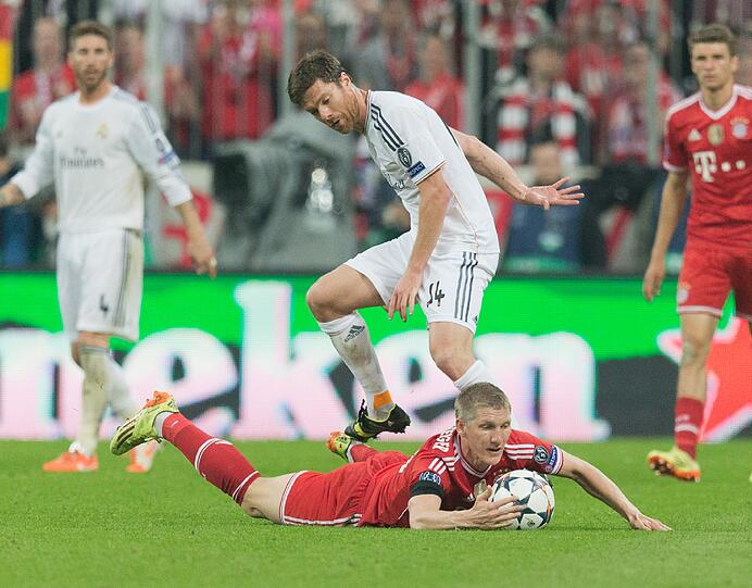 2014: Wieder einmal Real im Halbfinale, diesmal aber die Bayern am Boden. 0:1 und 0:4.