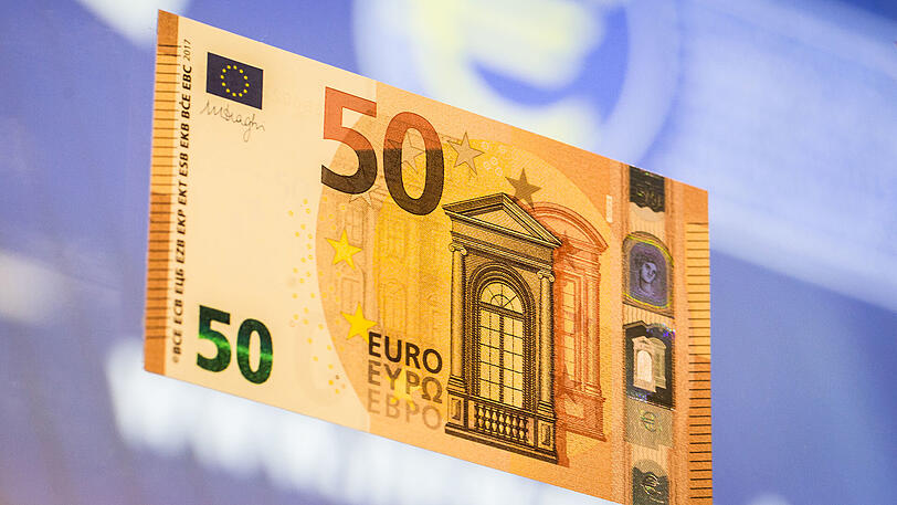 Der neue 50 Euro Schein.