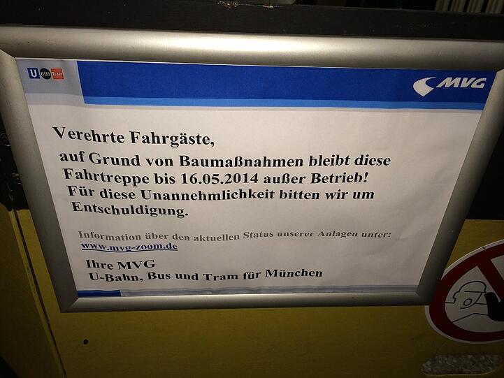 ... ist seit Tagen defekt. Normalerweise kein großes Problem. Am Mittwoch aber kam's zum Stau vor der Baustelle.