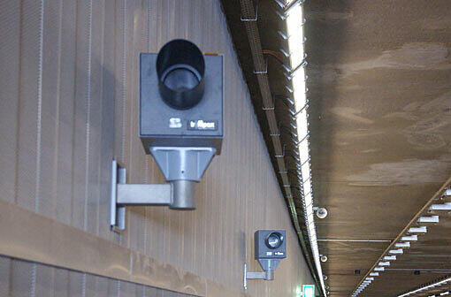 Die Blitzer im Richard-Strauss-Tunnel wurden direkt nach der Fertigstellung 2009 installiert.