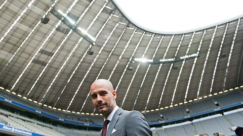Pep Guardiola, der neue Startrainer des FC Bayern.