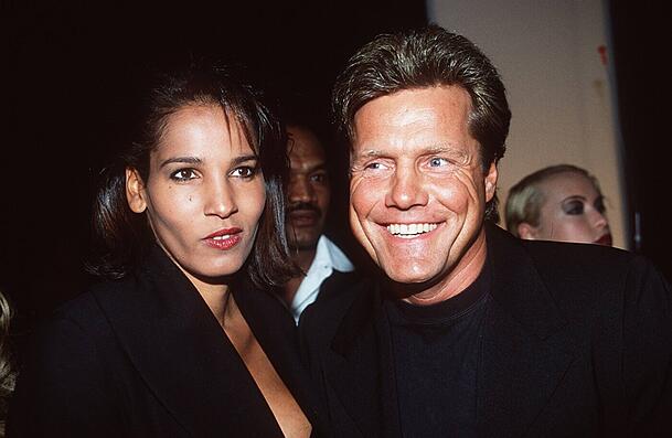 1997 im Liebesglück: Naddel und Dieter Bohlen.