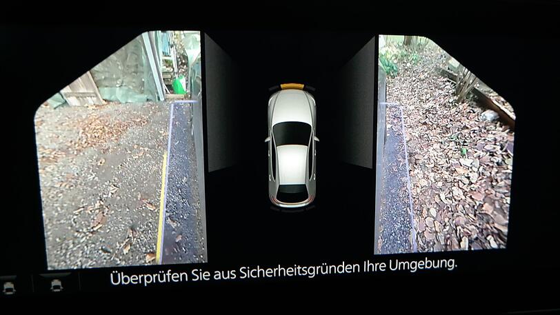 360-Grad-Perspektive: Die Rundum-Kamera ist Bestandteil eines Extra-Pakets.