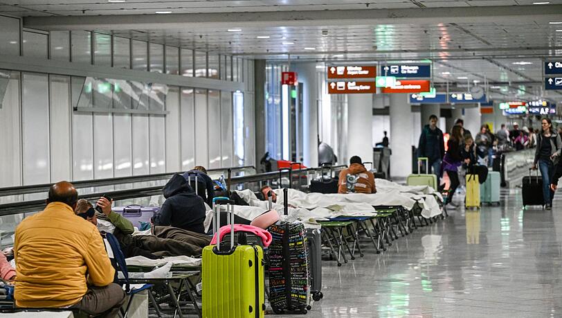 17 Flüge fielen am Donnerstagabend am Münchner Flughafen aus.