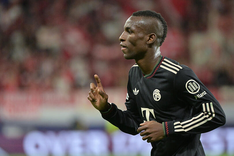 Erzielte vier Tore bisher für den FC Bayern: Nicolas Jackson.