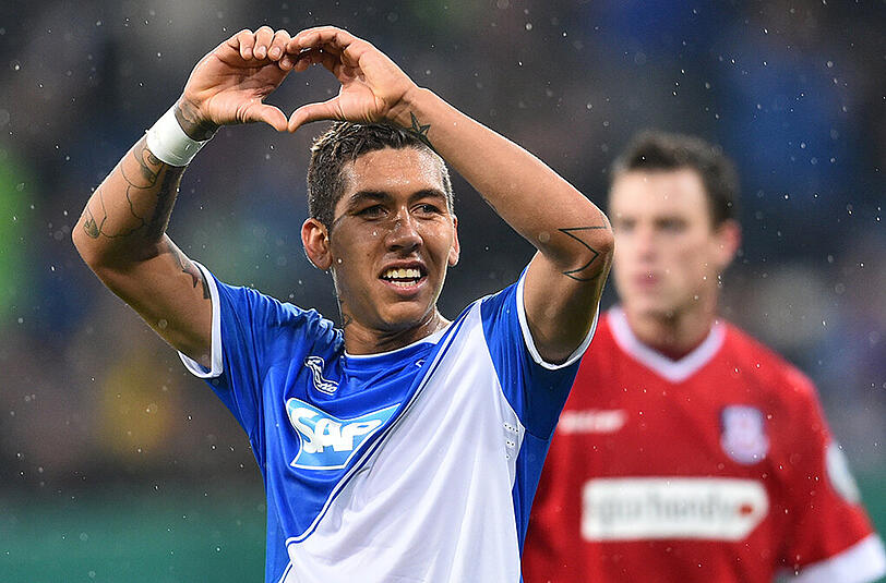 Der herausragende Spieler bei Hoffenheim: Firmino