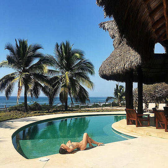Magdalena Wosinska postet zahlreiche sexy Selfies von ihren Reisen. Wir zeigen Ihnen hier eine Auswahl.