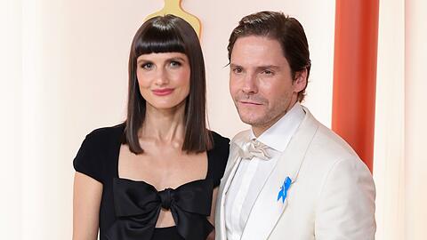 Daniel Brühl und Felicitas Rombold bei der Oscarpreisverleihung in Los Angeles.