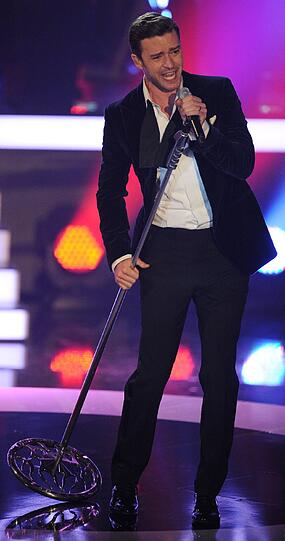 Die Bilder vom fulminanten Auftritt von Justin Timberlake bei Wetten, dass ...?