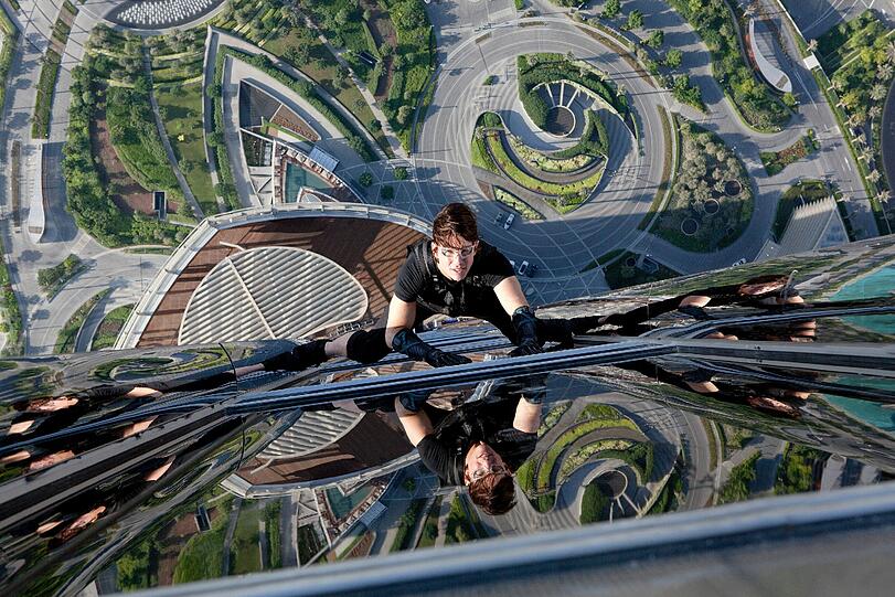 Tom Cruise als Ethan in dem Actionfilm "Mission: Impossible - Phantom Protokoll" von Brad Bird. Der Film "Mission: Impossible - Phantom Protokoll" kommt am Donnerstag (15.12.11) in die deutschen Kinos.