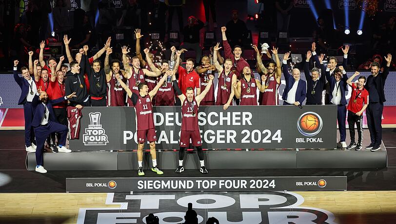 Die Bayern konnten den Titel im BBL-Pokal erfolgreich verteidigen.