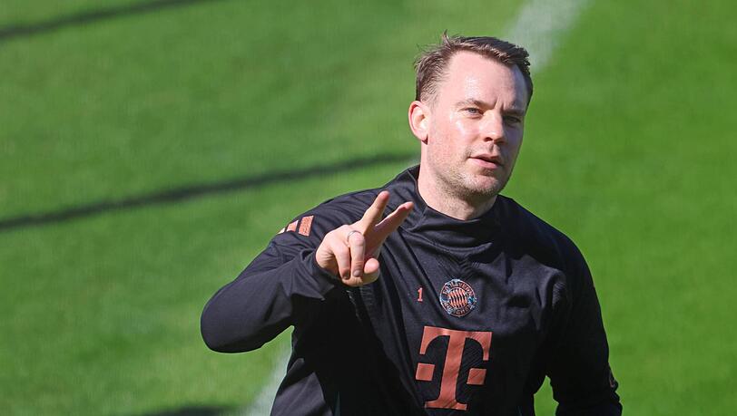 Zurück bei der Arbeit: Manuel Neuer schuftet an der Säbener Straße für sein Comeback.