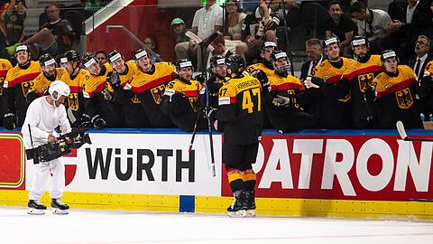 Nationalspieler Alexander Karachun trifft bei seinem ersten WM-Auftritt gegen Gro&szlig;britannien.