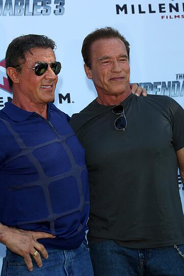 Sylvester Stallone und Arnold Schwarzenegger