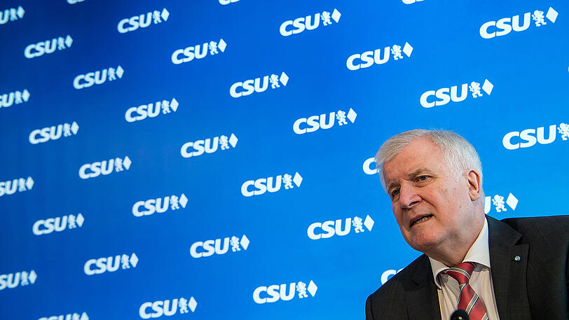 Horst Seehofer bei der CSU-Vorstandssitzung in München.