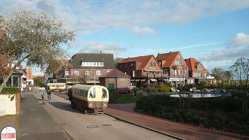 Norddeich nach Juist (Flugzeit gemäß Flugplan: 15 Minuten).
