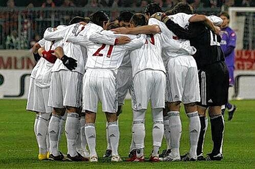 Als eingeschworene Gemeinschaft präsentierten sich die Bayern in der Champions League heuer regelmäßig.