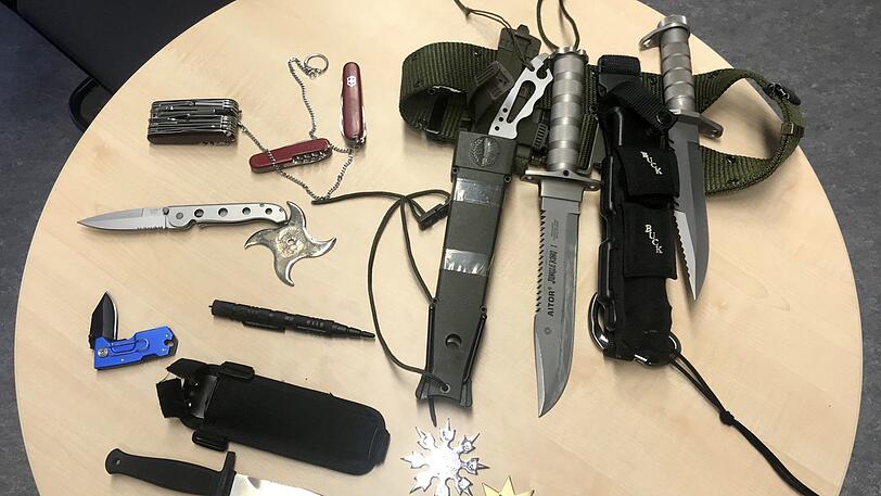 Die Waffen eines "Reichsbürgers" aus Freimann.