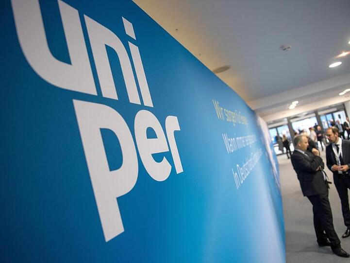 Das Logo des Konzerns Uniper. Foto: Bernd Thissen/dpa