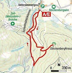 Durch die Schleifenmühlklamm. Durch die Schleifenmühlklamm.