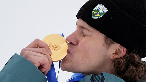 Lucas Pinheiro Braathen schreibt beim Riesenslalom Olympia-Geschichte.