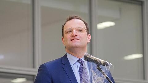 Hat keinen Zweifel am Hygiene-Konzept der Deutschen Fußball Liga: Jens Spahn, Bundesgesundheitsminister.