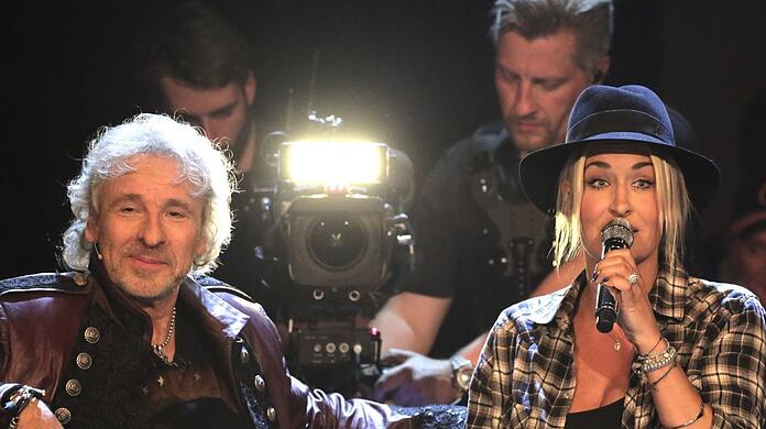 Kennen sich aus vielen gemeinsamen TV-Produktionen: Thomas Gottschalk und Sarah Connor.