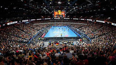 Wenn gro&szlig;er Handball in M&uuml;nchen Station macht, wie hier im November 2025 die deutsche Nationalmannschaft im SAP Garden, gehen die Tickets weg wie warme Semmeln.