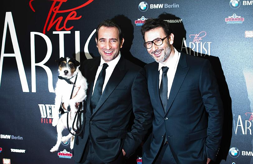Der französische Film &bdquo;The Artist&ldquo; ist genau das Gegenteil der aktuellen Blockbuster und gilt doch als heimlicher Oscar-Kandidat. Die Bilder der Deutschlandpremiere in Berlin.