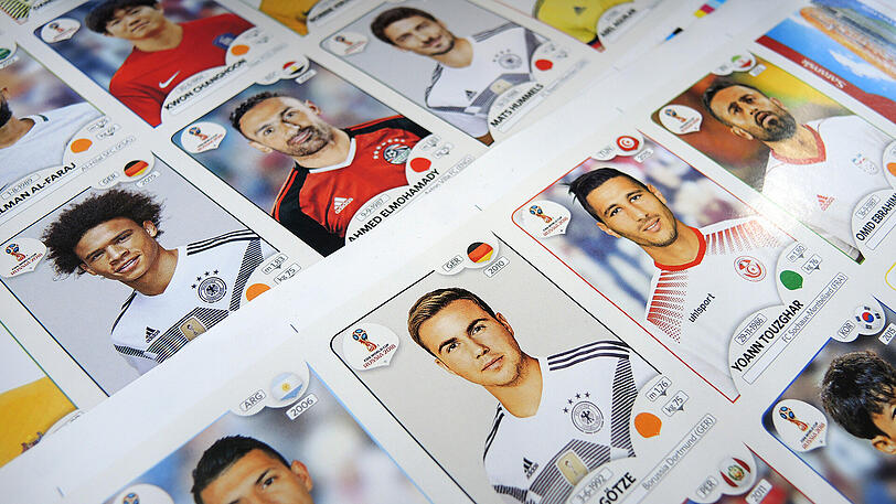 Mario Götze hat einen Platz im Panini-Heft, wurde von Löw aber nicht für die beiden Testspiele nominiert.