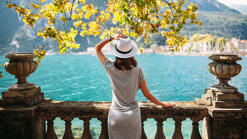 Goldener Herbst am Gardasee