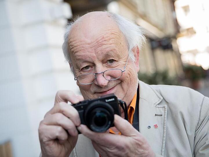 Fotograf Günter Zint hat das Sankt Pauli Museum gegründet.