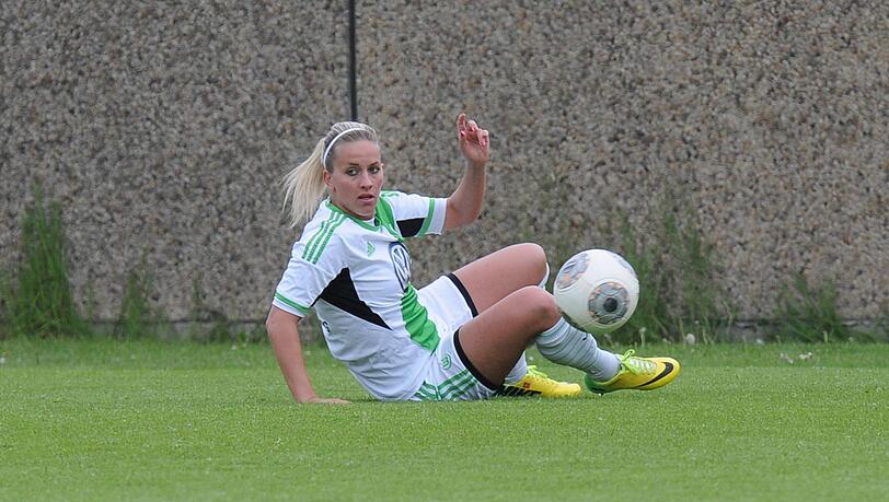 Von 2010 bis 2015 spielte Melissa Thiem beim VfL Wolfsburg II