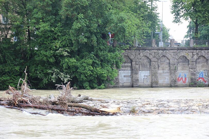 Die Isar führt Hochwasser: Die Bilder!
