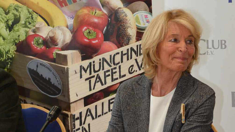 Hannelore Kiethe ist Chefin der Münchner Tafel.
