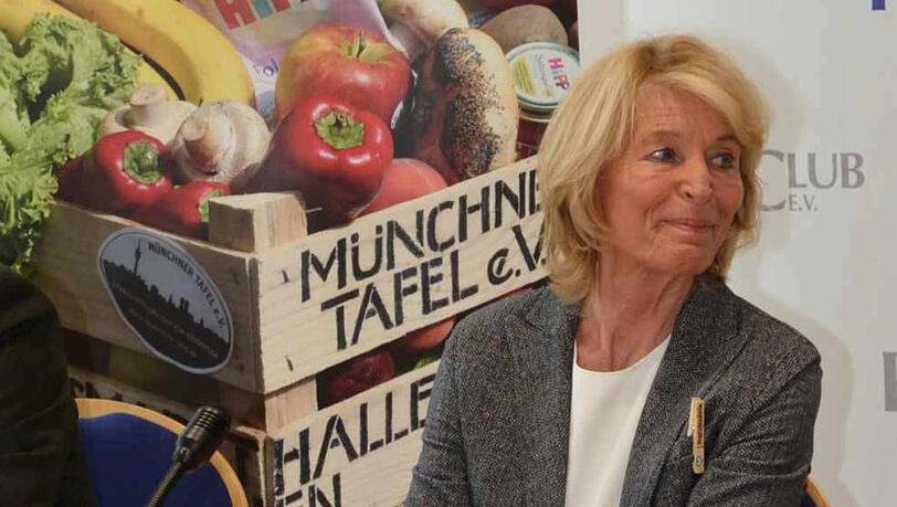 Hannelore Kiethe ist Chefin der Münchner Tafel. Hannelore Kiethe ist Chefin der Münchner Tafel.
